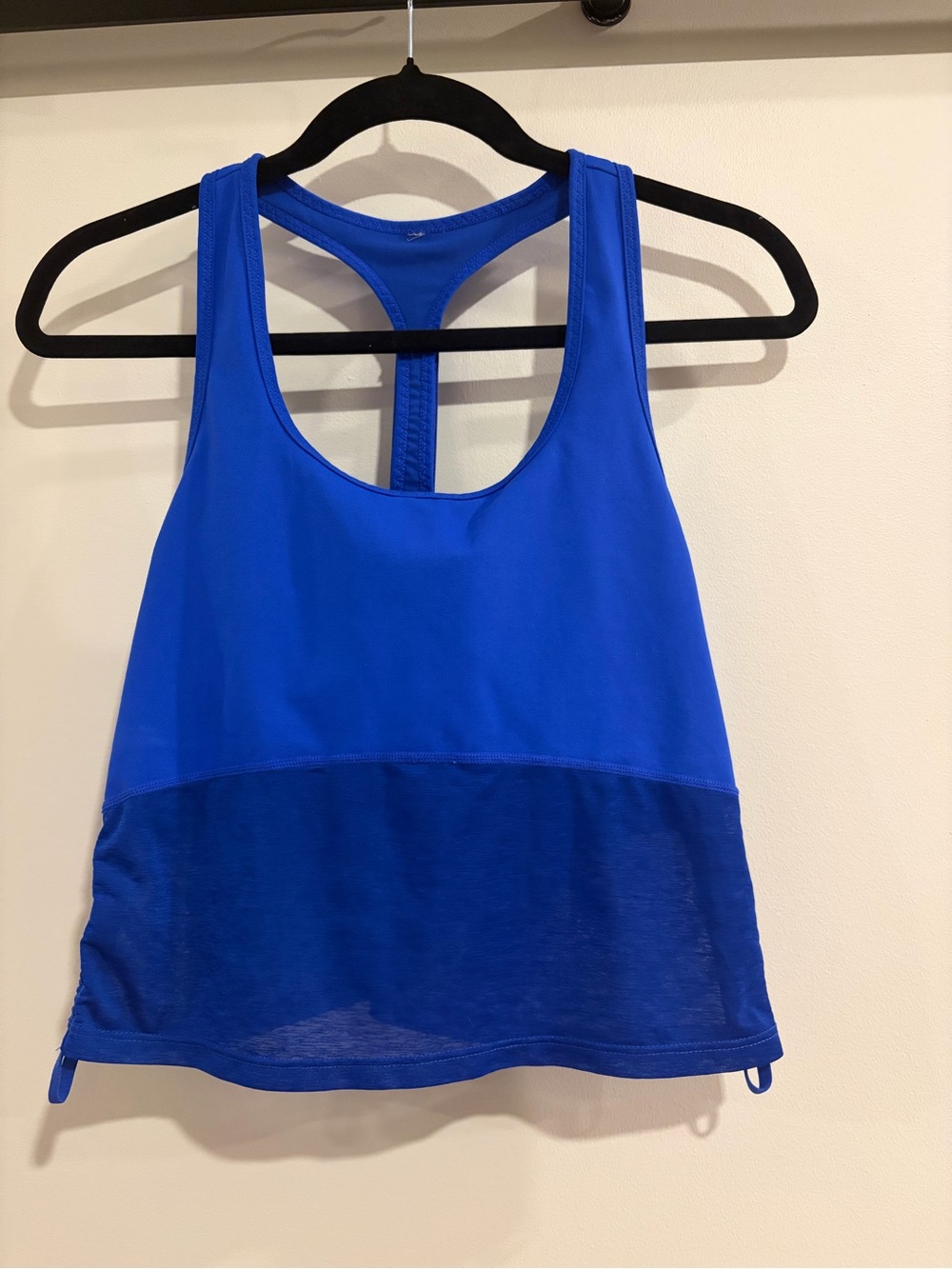 Fabletics Women's Royal Blue Racerback Sports Tank